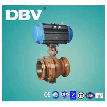 Pheumatic Wcb Casting Aço Metal Seated Ball Valve